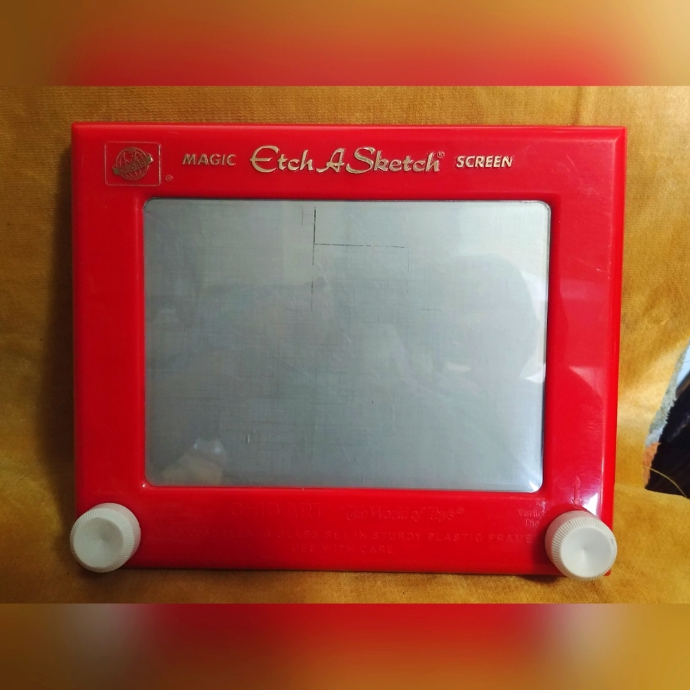 Magic Etch A Sketch screen Ohio toy